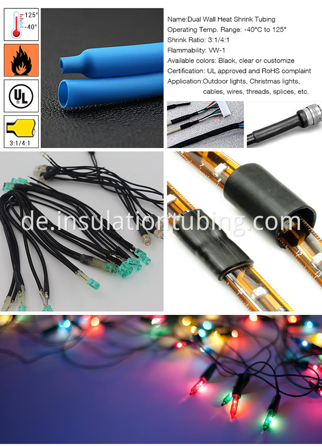 Dual Wall Heat Shrinkable Tube